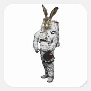 Hase Astronaut Sticker