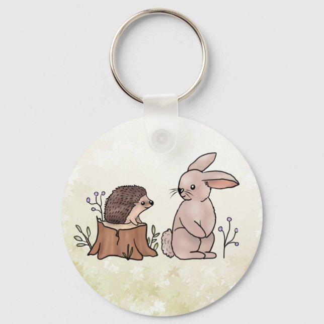 Hase und Igel  Key Ring (Front)
