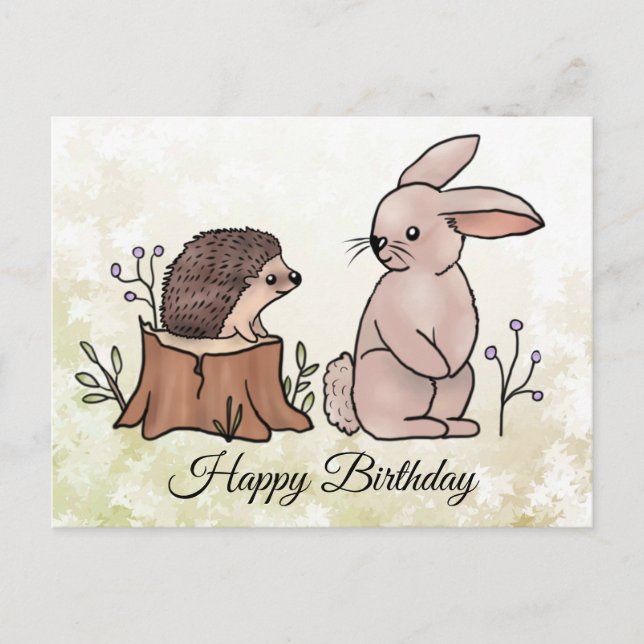 Hase und Igel  Postcard (Front)