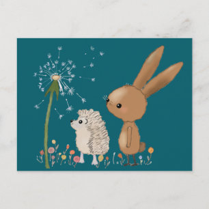 Hase und Igel Postcard