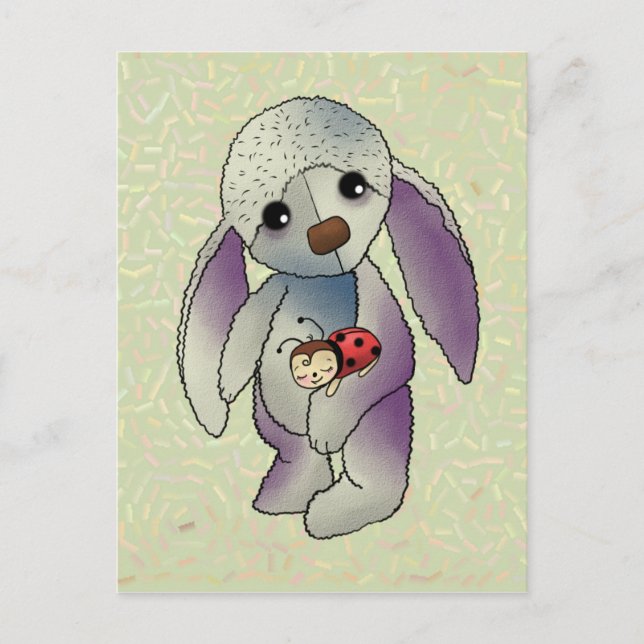 Hase und käfer postcard (Front)