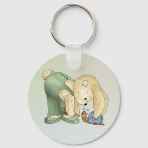 Hase und Schnecke  Key Ring