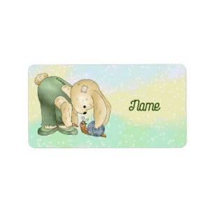 Hase und Schnecke Label