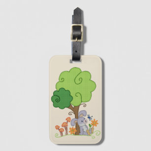 Hase unterm Baum Luggage Tag