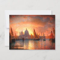 Haseltine's Santa Maria della Salute, Sunset:
