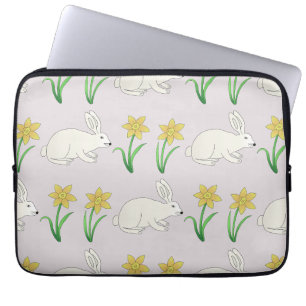 Hasenmuster Laptop Sleeve