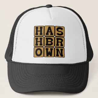 Hash Brown, Potato Breakfast Treat Trucker Hat