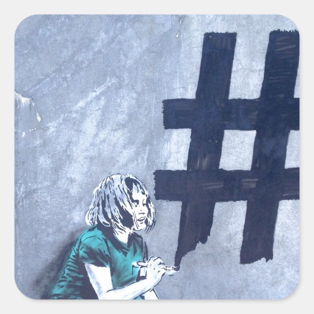 Hash tag Graffiti (Front)