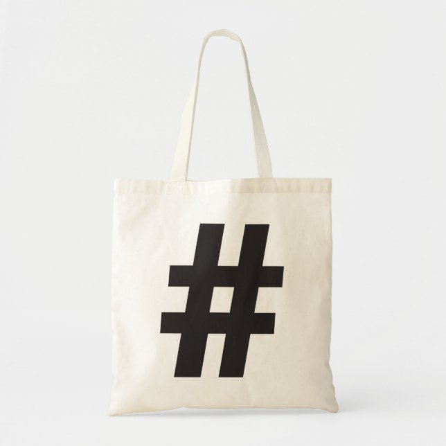 Hash Tote Bag (Front)
