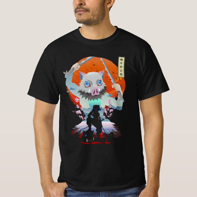 Hashibira Inosuke Xmas T-Shirt (Front)