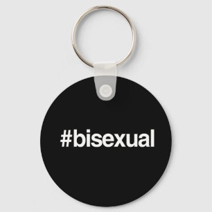 HASHTAG BISEXUAL KEY RING