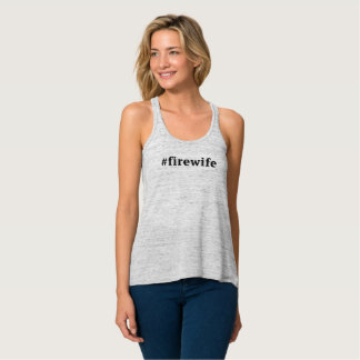 Hashtag Fire Wife (Grey) Singlet