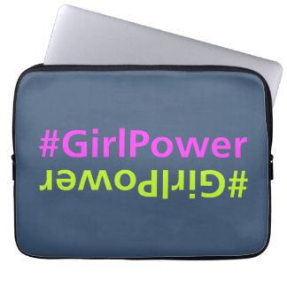 HASHTAG GIRL POWER LAPTOP SLEEVE
