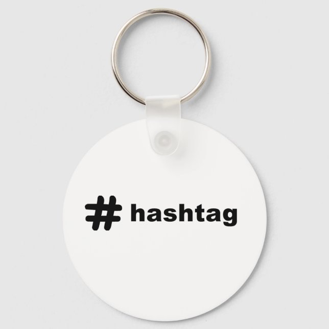 # hashtag key ring (Front)