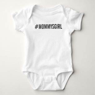 Hashtag Mummy's Girl Baby Bodysuit