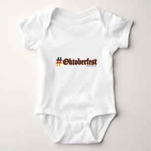 Hashtag Oktoberfest Baby Bodysuit