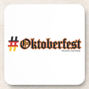 Hashtag Oktoberfest Coaster