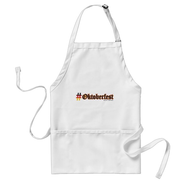 Hashtag Oktoberfest Standard Apron (Front)