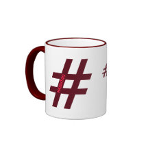 Hashtag personalised, with your drink choice