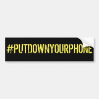 Hashtag Put Down Your Phone Driving While Texting