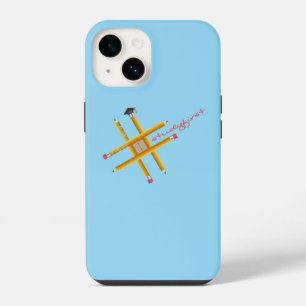 Hashtag Study First Write a Better Life Story iPhone 14 Case