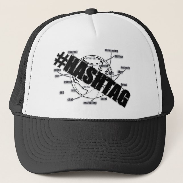 HASHTAG TRUCKER HAT (Front)