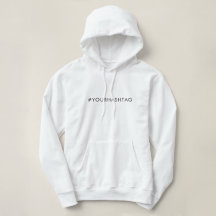 Hashtag | Your Modern Trending Personalised Hoodie