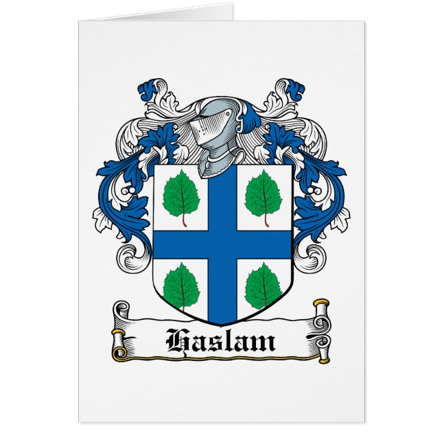 Haslam Family Crest (Front)