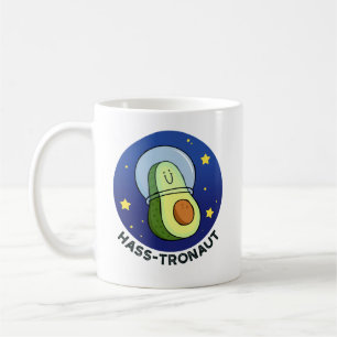 Hass-tronaut Avocado Space Pun Mug