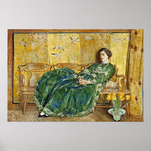 Hassam - Bridge At Old Lyme 1908 Poster (Front)