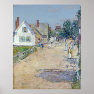 Hassam - East Gloucester End Of The Trolley Line … Poster