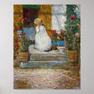Hassam - In The Sun 1888 Poster