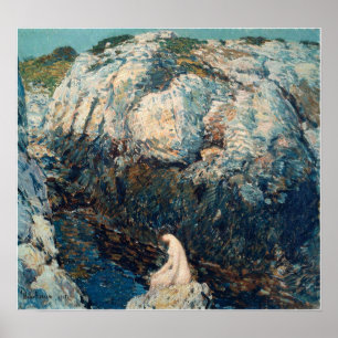 Hassam - Lady Of The Gorge 1912 Poster
