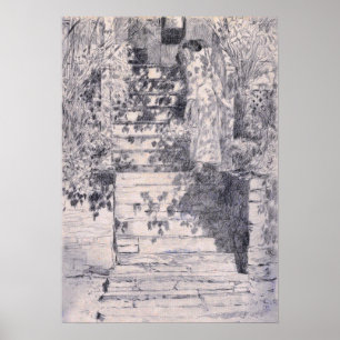 Hassam - The Steps Poster