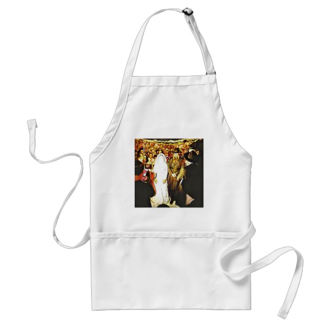 Hassidic Wedding Standard Apron (Front)