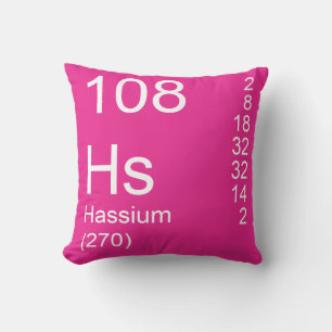 Hassium Cushion