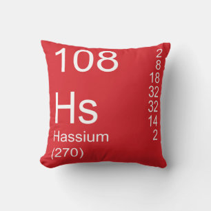 Hassium Cushion