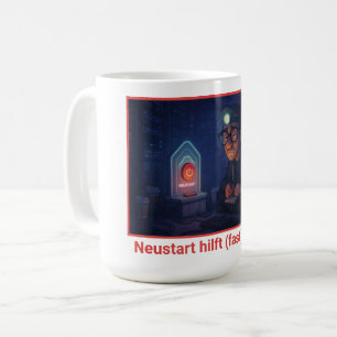 Hast du schon neu gestartet? coffee mug