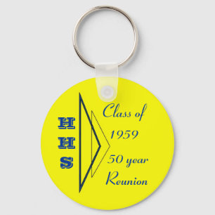 Hastings class of 1959 50th reunion key ring