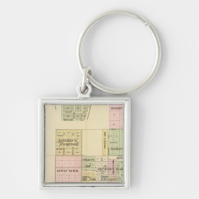 Hastings, Nebraska Key Ring (Front)