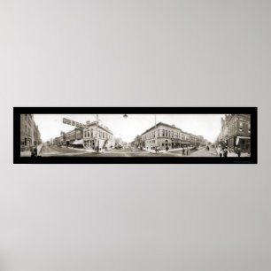 Hastings Nebraska Photo 1909 Poster