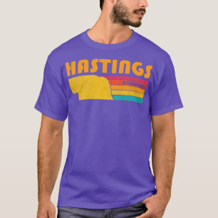 Hastings Nebraska Vintage Distressed Souvenir T-Shirt