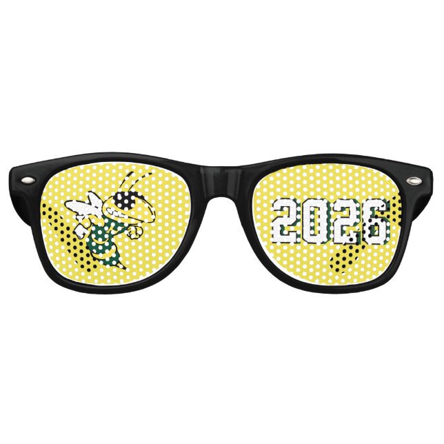 Hastings NY Buzz Custom YEAR Grad  Retro Sunglasses (Front)