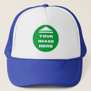 Hat - Add Your Image - Royal - Personalised