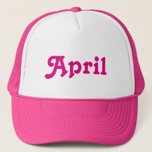 Hat April