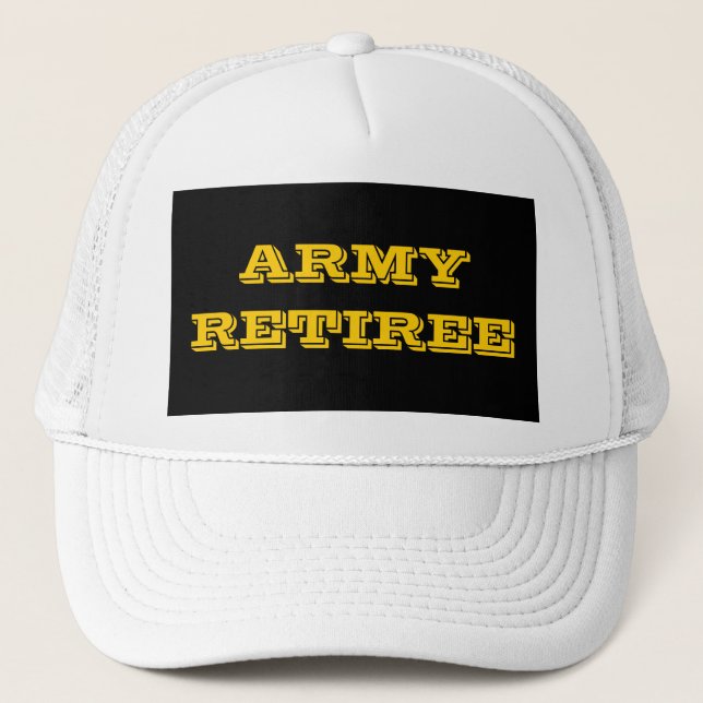 Hat Army Retiree (Front)