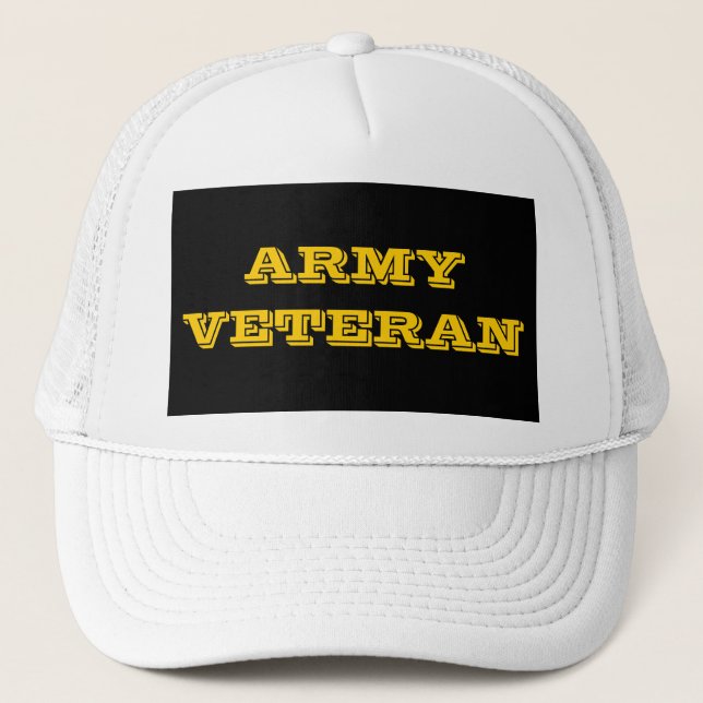 Hat Army Veteran (Front)