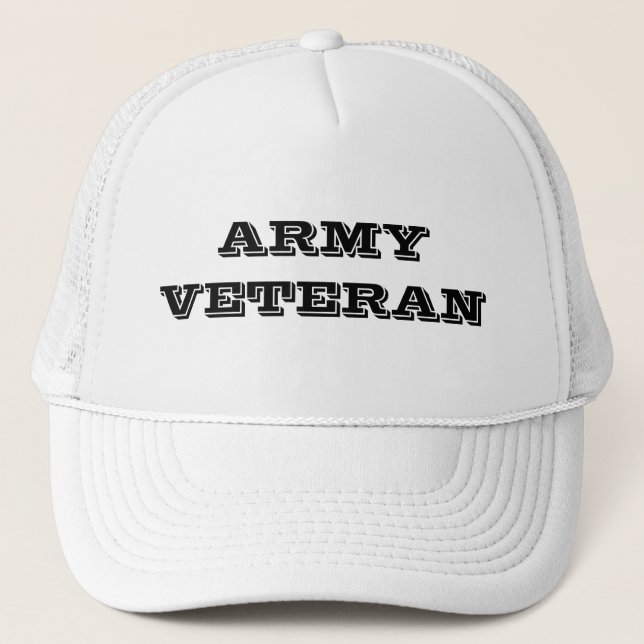 Hat Army Veteran (Front)