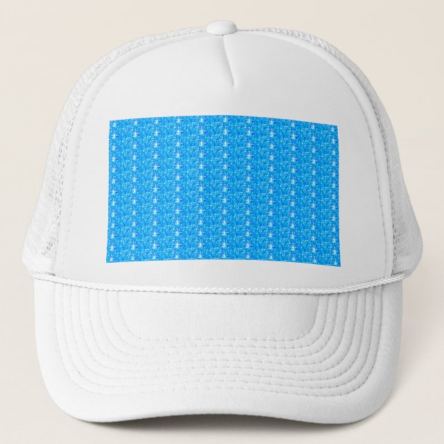 Hat Baby Blue Glitter (Front)