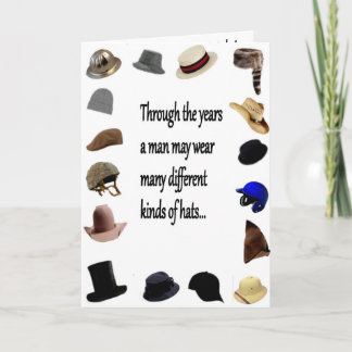 HAT BIRTHDAY CARD